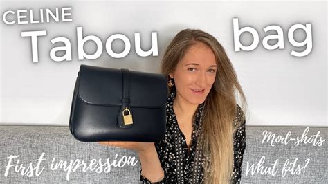 celine bag tabou|Celine tabou bag youtube.